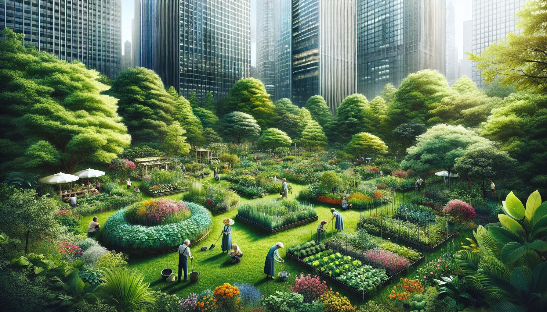 Roheline oaas linnasüdames: Aiandus kui hingele pai